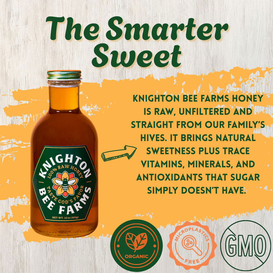 KBF'S 100% Pure, Raw & Unfiltered Honey